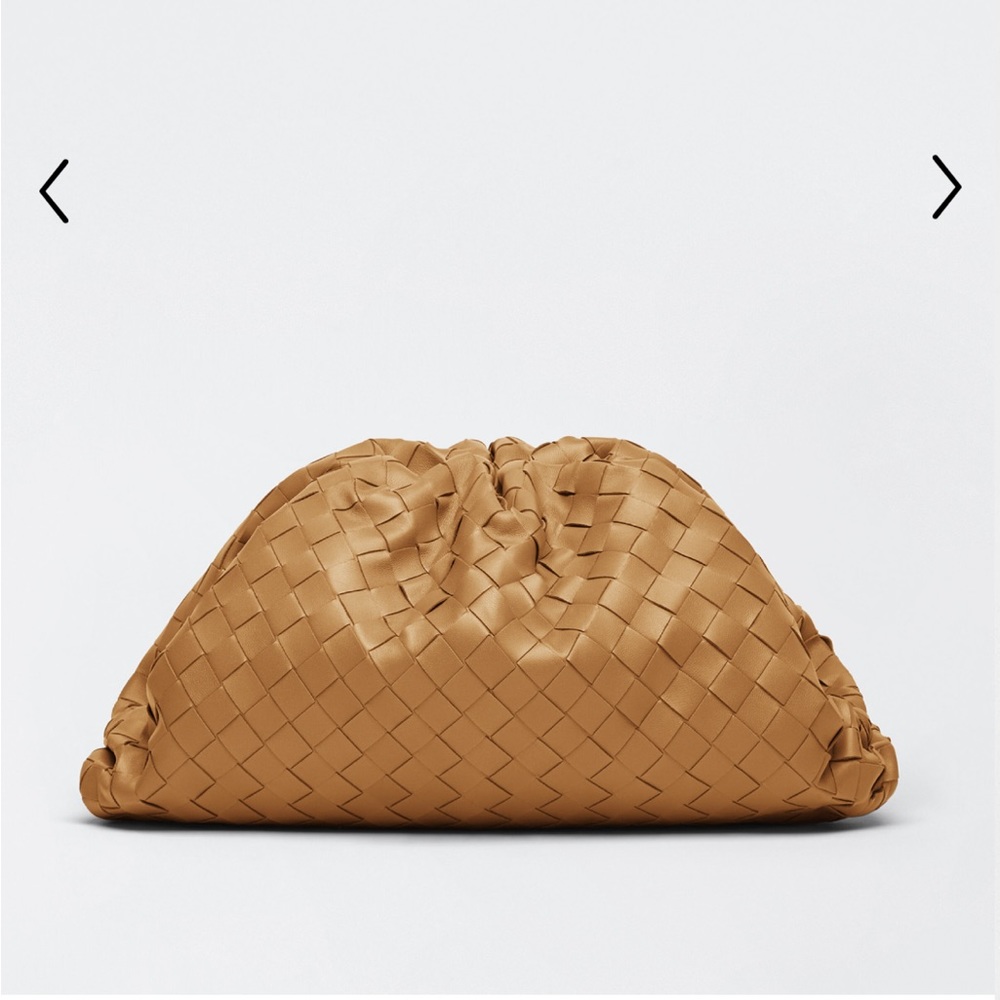 Bottega Large Woven Pouch (like new condition)
